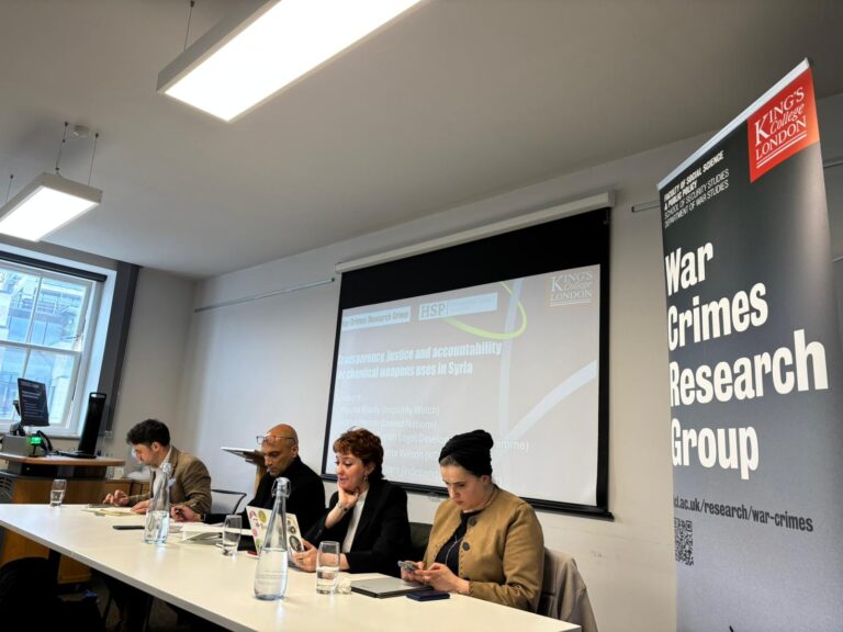 SBC Attends Panel Discussion on Chemical Weapons Use in Syria