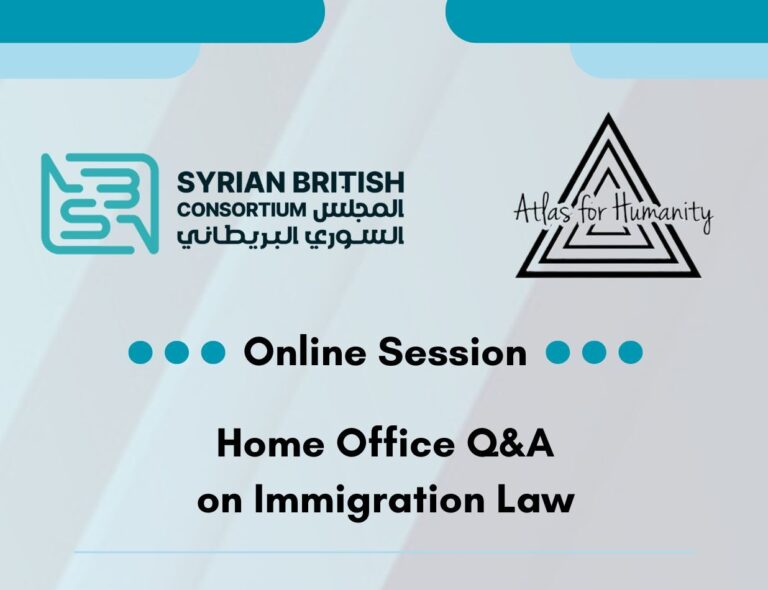 SBC & Atlas for Humanity | Home Office Q&A on Immigration Law