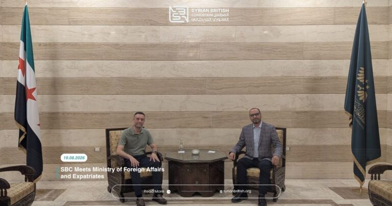 SBC Meets with the Ministry of Foreign Affairs and Expatriate in Damascus
